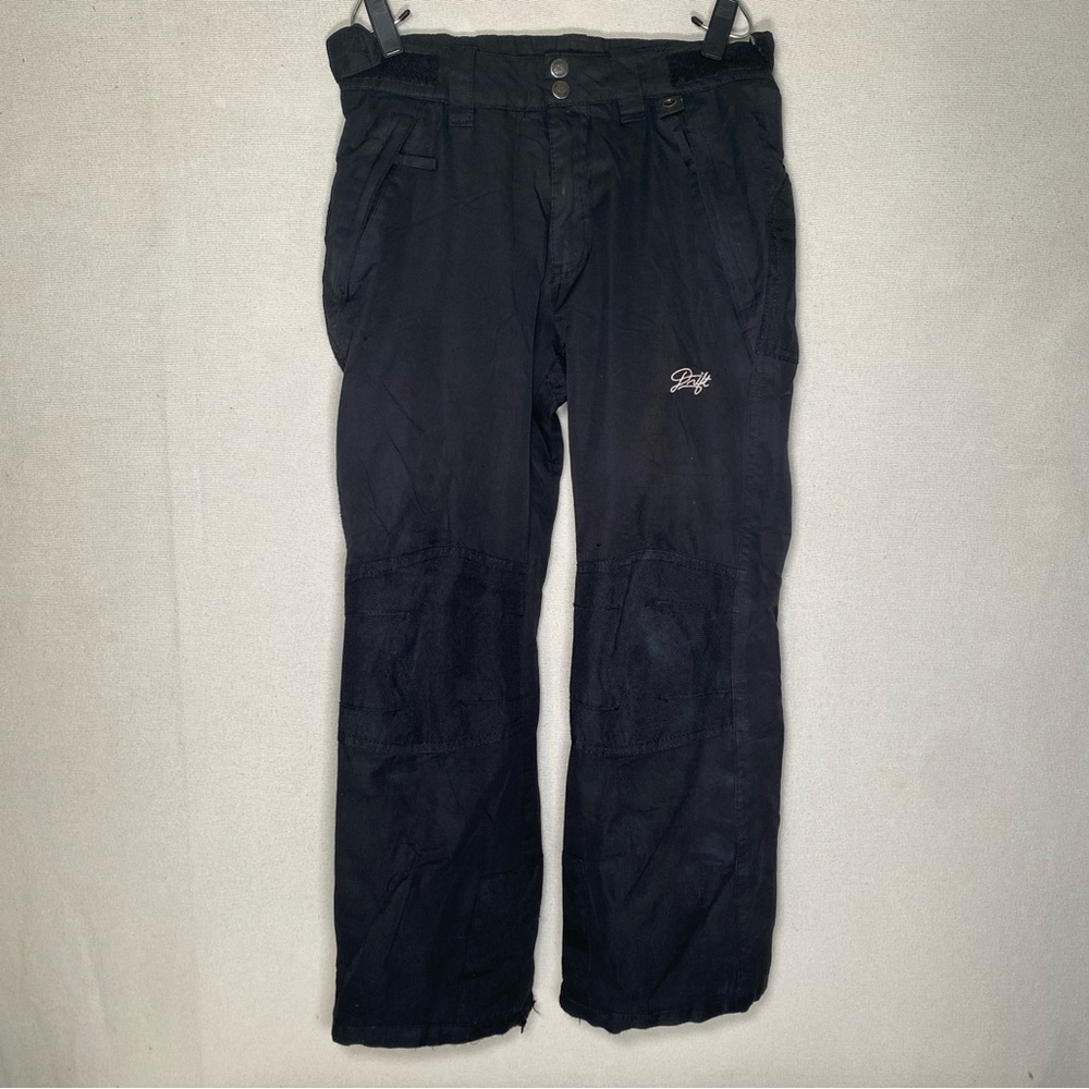 Black Drift 3K Snow Ski Snowboarding Pants YOUTH Size Large Winter Cabin